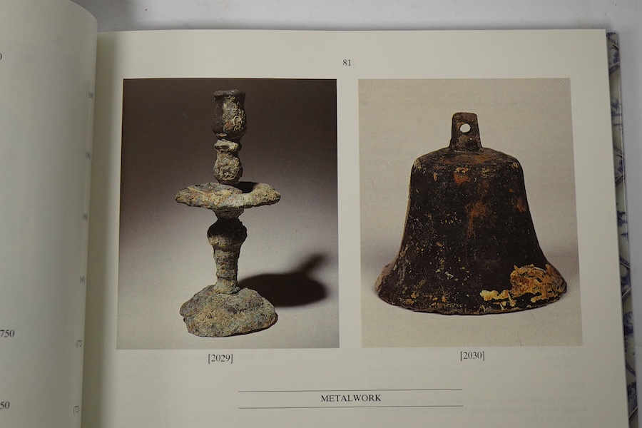 Christie's Amsterdam - The Nanking Cargo sale catalogue, 28 April -2 May, 1986, with original packaging. Condition - good